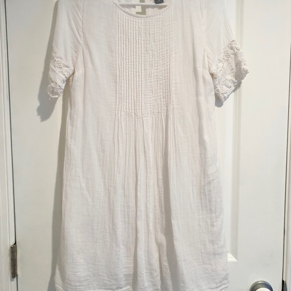 OLD NAVY White Babydoll Dress
